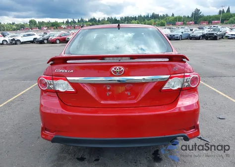 2012 Toyota Corolla S from USA, damaged, VIN 2T1BU4EEXCC855940